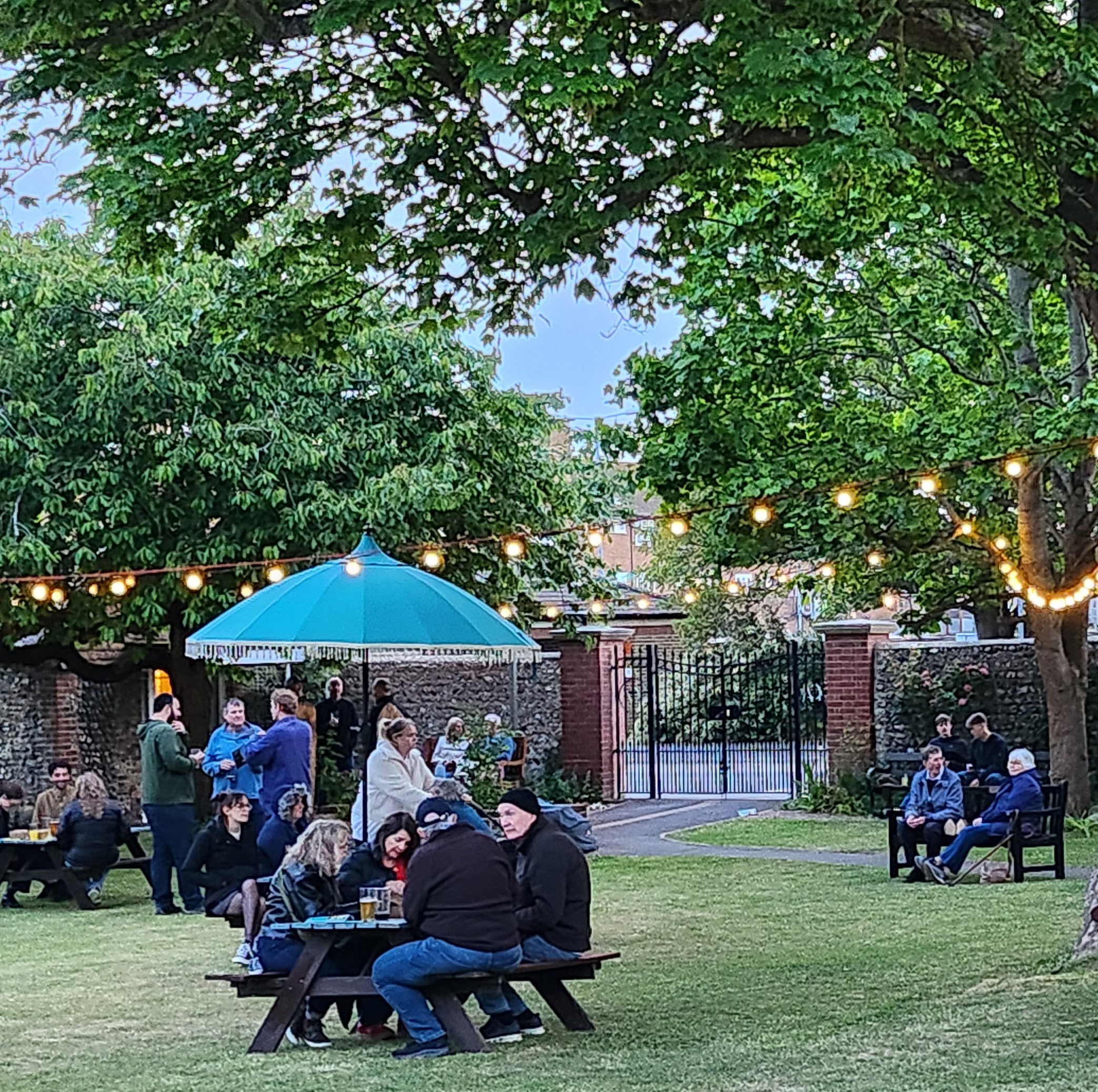 Southwick Beer Festival garden area