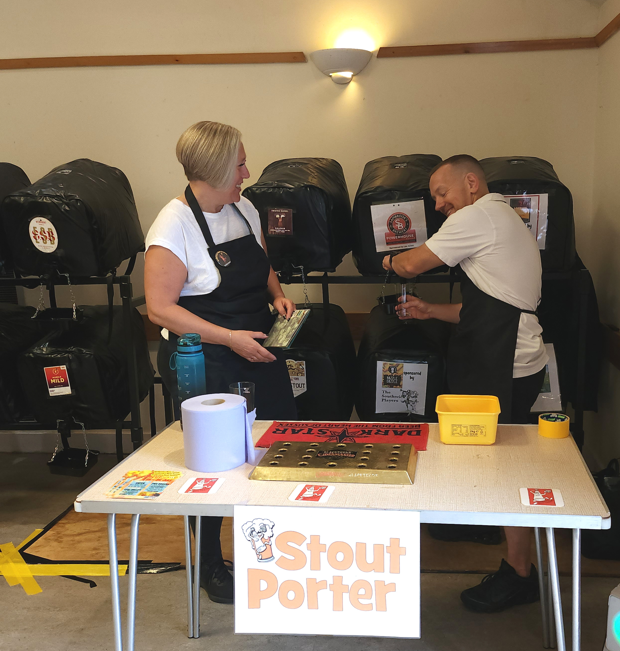 Stout beer at Southwick Beer Festival